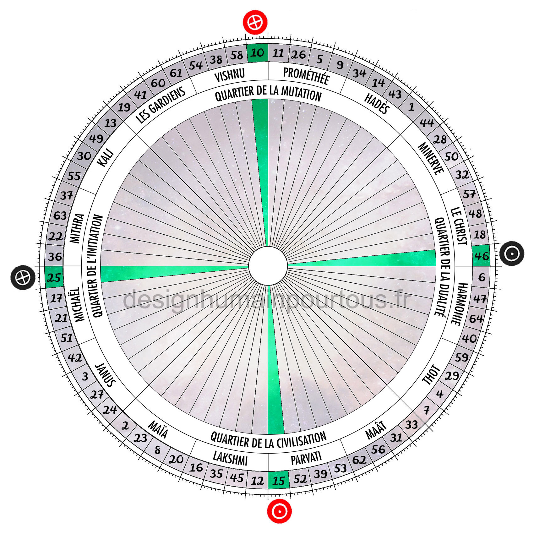 Croix de l'angle droit du vaisseau de l'amour (46/25 | 15/10)